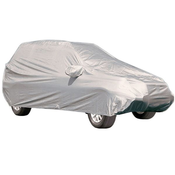 

large size l full car cover 100% waterproof uv protection dust rain snow protective cotton lining outdoor