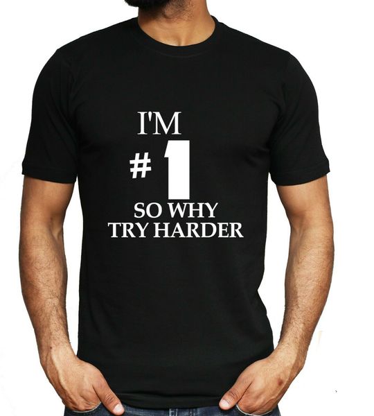 

inspired t-shirt i'm number 1 funny dj slogan quote music tee summer streetwear cotton short sleeve t shirt