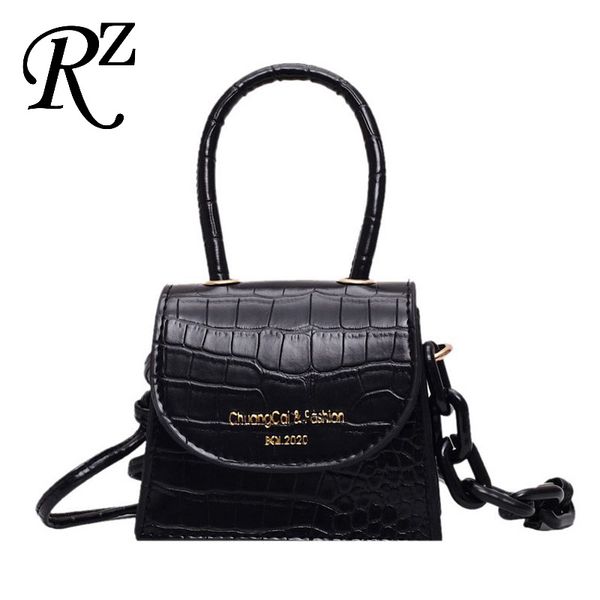 

crocodile women shoulder bag solid color small square bags pu leather crossbody bags for women fashion