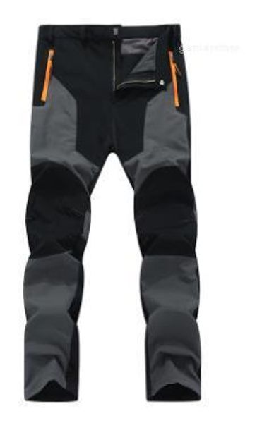 

zipper pocket fashion quick dry mens assault pants casual mens clothing mens sports designer pants patchwork, Black