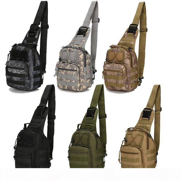 

sling chest bags outdoor military shoulder tactical women men's backpack rucksacks sport camping travel bag climbing bags