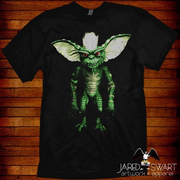 

gremlins t shirt stripe 80s. sizes s m l xl 2xl 3xl 4xl 5xl also in ladies fit s 2xl