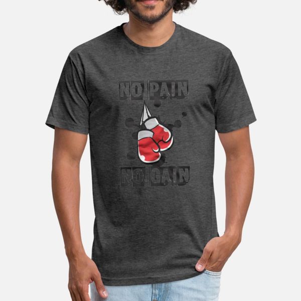

no pain no gain t shirt men crazy tee shirt s-xxxl family crazy humor summer original shirt