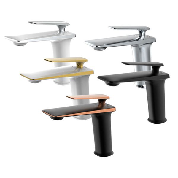 

basin faucet bathroom sink faucet and cold water tap sink tap basin mixer water gold white black brass decked