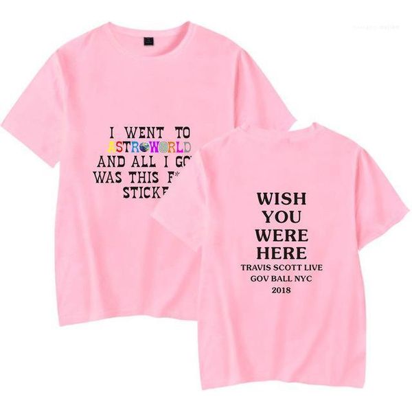 

neck pullover cotton short sleeved mens summer letters clothing astroworld mens womens designer tshirts o, White;black