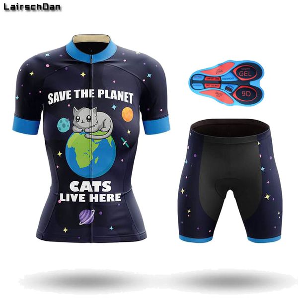 

new pro cycling jersey women racing bike sportswear short sleeve bicycle clothing mtb wear cycle clothes lady sets summer 2020, Black;blue