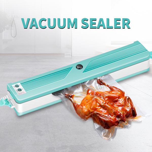 

2020 new vacuum sealer, for domestic kitchens, add 10 vacuum bags, household packaging machine