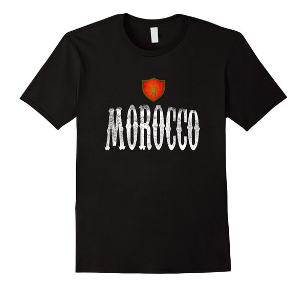 

fashion brand men summer brand vintage morocco flag t-shirt moroccan pride soccerer sporter flag footballer print your own t