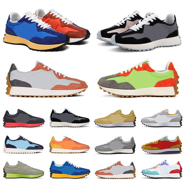 

new balance shoes 327 shoes мужские кроссовки, кроссовки, черные, лаймовые, зеленые, серые, белые, синие, оранжевые, женские спортивные крос