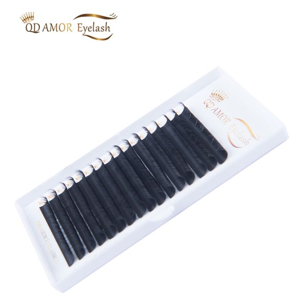 

false eyelashes qd amor 16lines korean mink lashes individual fake wholesale eyelash extension supplies