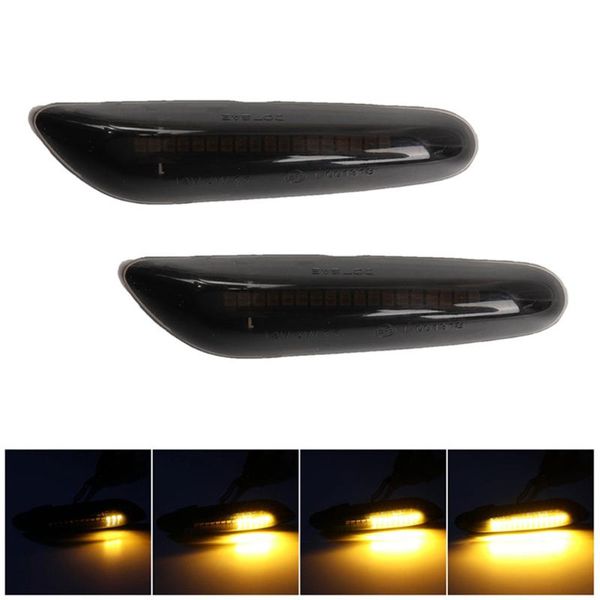 

for e90 e60 e82 e87 e88 sequential led side marker lights turn signal lamp