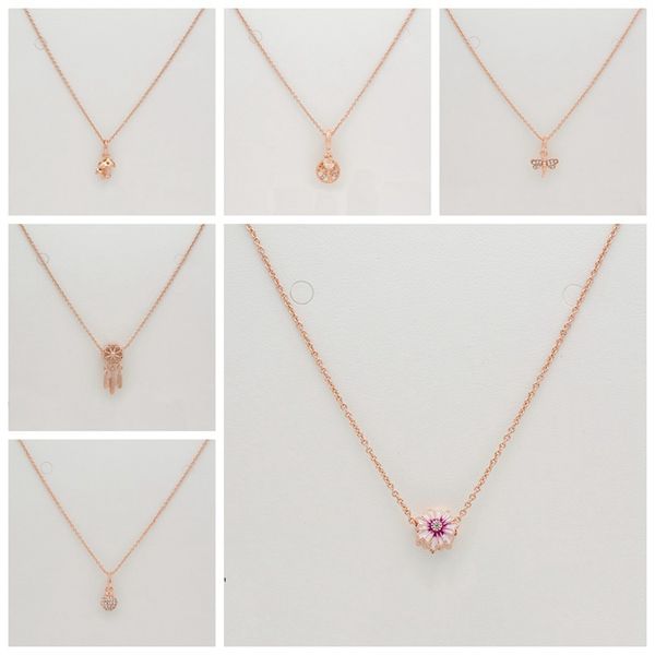 

роза goldenecklace set мода все матча ожерелье женщины цепи ожерелье set красивая романтичная женщина, Silver