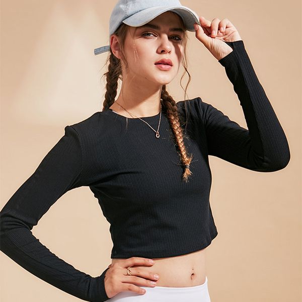 

salspor sports crop shirt women fitness slim casual quick dry t shirts running training workout sportswear, White;red