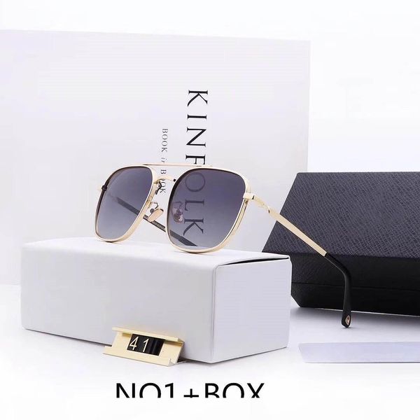 

designer sunglasses luxury sunglasses for mens adumbral glasses uv400 brand model p41 5 color optional with box, White;black
