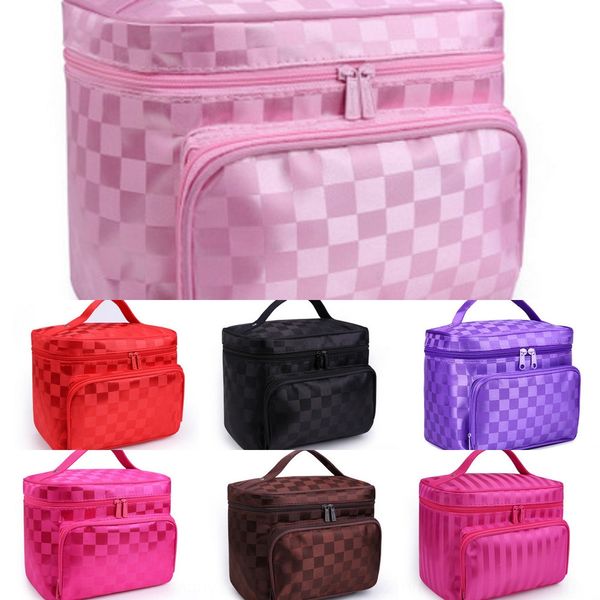 

women's portable travel zipper cosmetic korean cosmetic storage bagmulti-functional waterproof large capacity storage bag portable wash