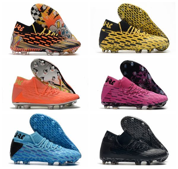 

2021 soccer shoes quality mens future 5.1 netfit fg cleats outdoor football boots spikes scarpe calcio01