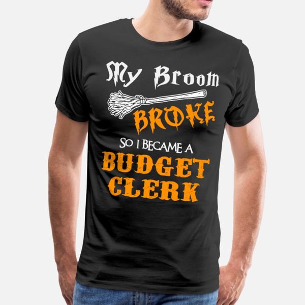 

budget clerk t shirt men create cotton o neck original cute humor spring autumn pattern shirt