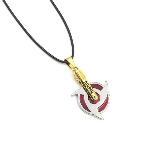 

anime necklace wholesale anime leather pendant necklaces, Silver