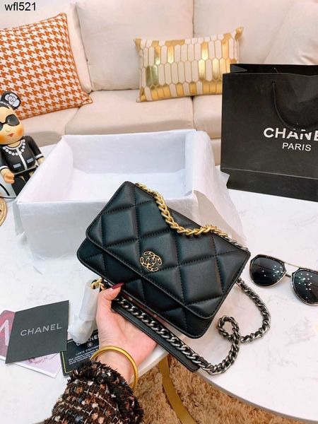 

new arrival lady shoulder bag wallet on chain crossbody bag high qaulity