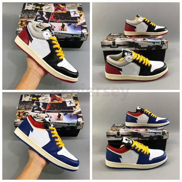

2020 new union 1 low basketball shoes 1s unc multicolor fashion mens trainers women designer sports sneakers size 36-45
