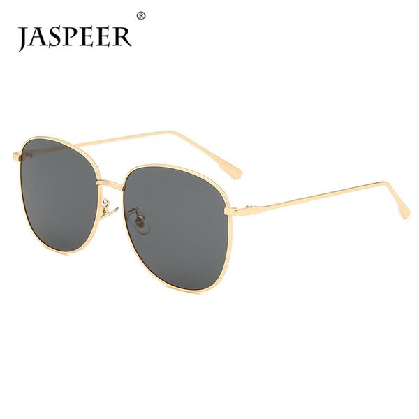 

jaspeer pilot sunglasses men uv400 driving sun glasses women brand designer ladies full wrap metal frames fashion eyewear, White;black