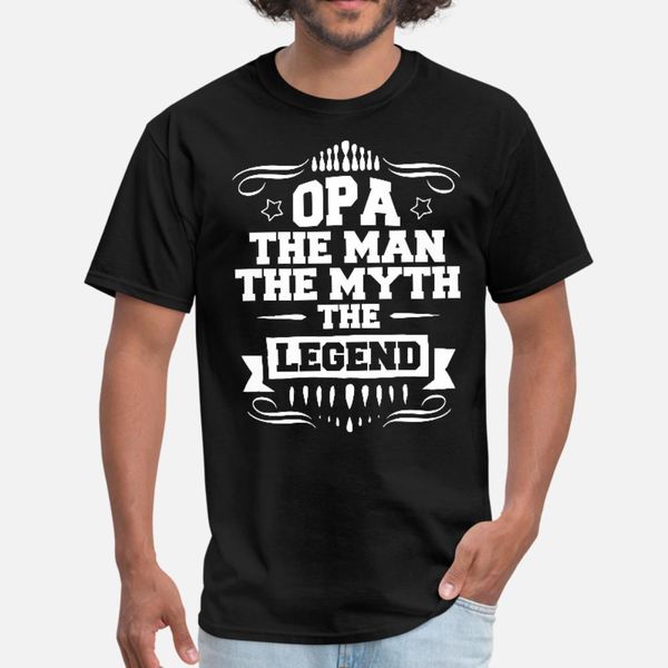 

opa люди мифа легенда тенниски мужчины характер футболка s-xxxl basic твердой graphic здание весна осень family рубашка