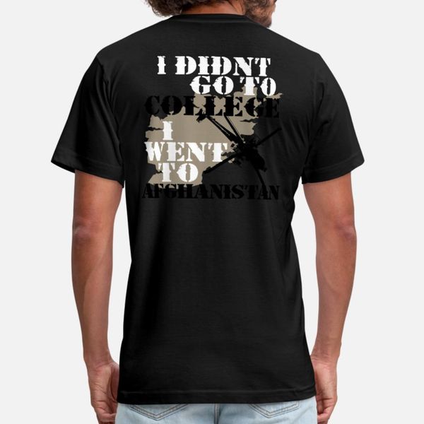 

afghanistan veteran t shirt men design cotton plus size 3xl family sunlight authentic spring autumn letter shirt