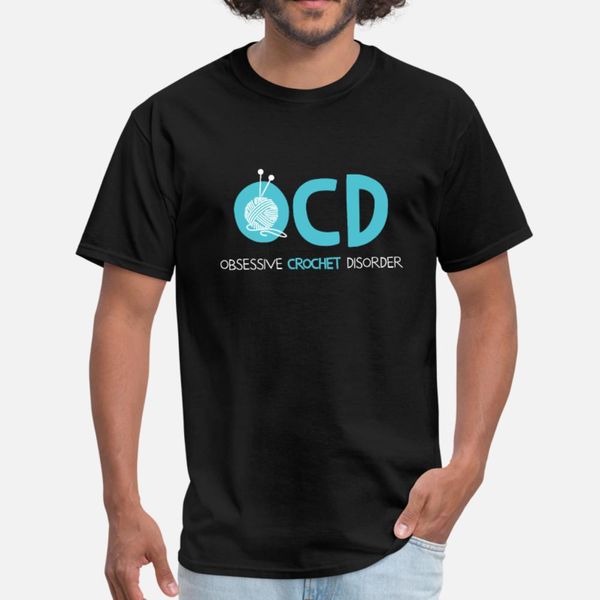 

ocd obsessive крючком расстройства женщины мужчины дети тенниска мужчины customize tee shirt плюс размер 3xl family sunlight смешные повседн