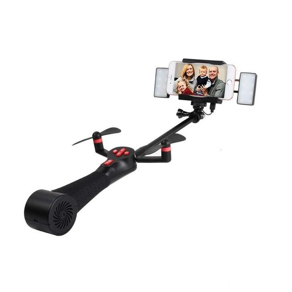 

selfie stick, multi-function selfie stick with fan bluetooth music player led fill light fit
