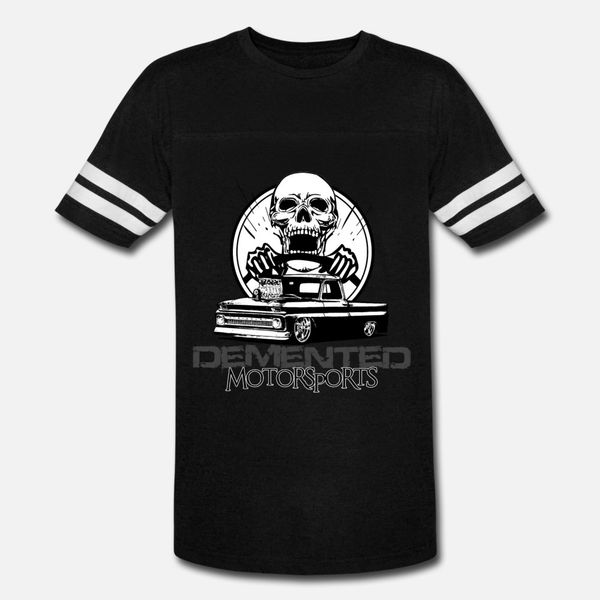 

demented motorsports t shirt men designs 100% cotton plus size 3xl cool famous basic summer style letters shirt