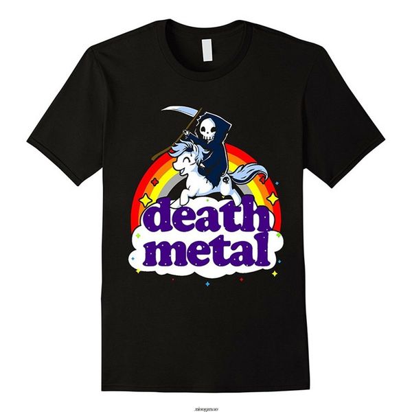 

unicorn heavy metal t shirt metal rock punk all size mens t shirts fashion clothing