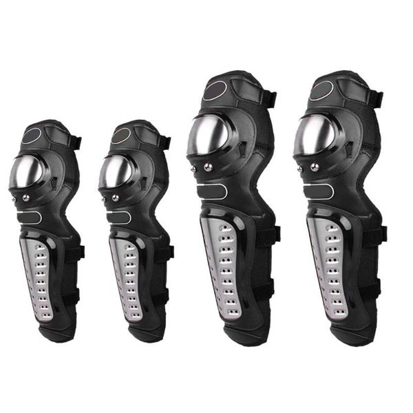 

hard shell motocross knee pads set brace support universal sports off-road guard kit snowboard motorcycle protection kit