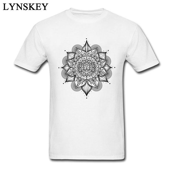 

nautical geometric star tattoo retro style pattern t-shirt men simple summer cotton & tees slim fit