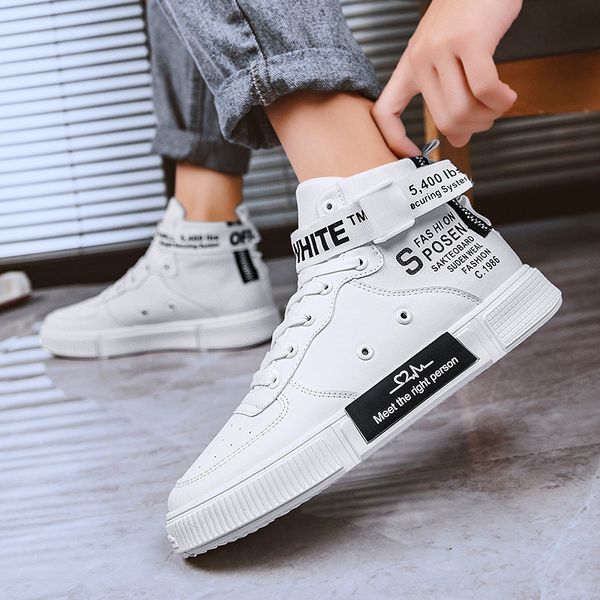 

2020 new fashion classic men's casual shoes sneaker sports breathable comfortable casual sports shoes fashion, Black