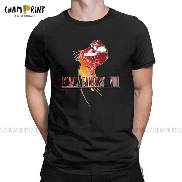 

ff viii t shirt men's 100% cotton leisure t-shirts o neck final fantasy video game tee shirt short sleeve clothes birthday gift