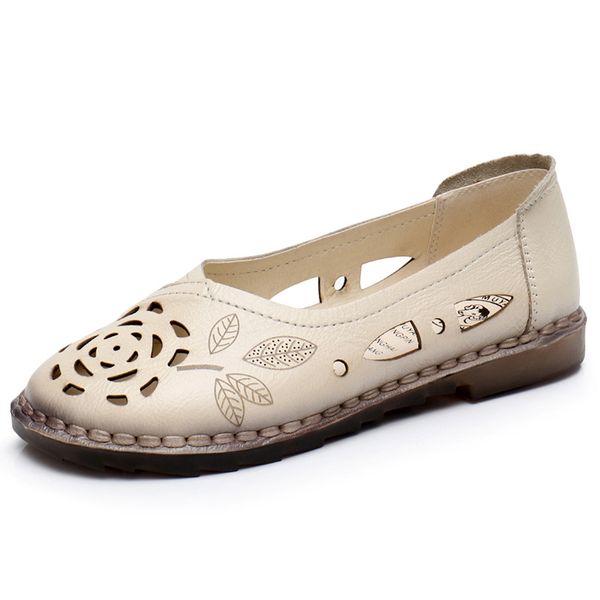 

swonco summer shoes flats women loafers genuine leather 2020 new female casual shoes loafers flats slip o leather shoe flat, Black