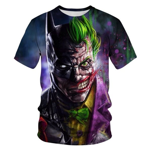

the joker comics character joker with poker outfit full 3d print shirts funny graphic comics men clothing