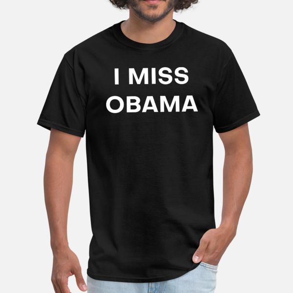 

i miss obama t shirt men personalized short sleeve s-3xl pattern fitness comfortable summer outfit shirt