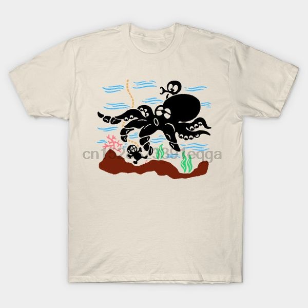 

мужчины с коротким рукавом футболки octopus игры и часы t shirt женщины футболку