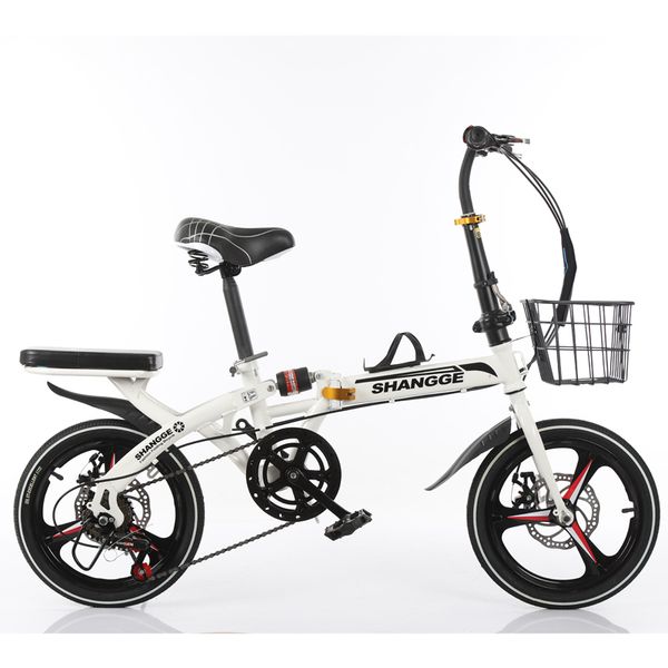 

vouwfiets 20 "variabele snelheid dubbele schijfrem voor volwassenen en kinderen