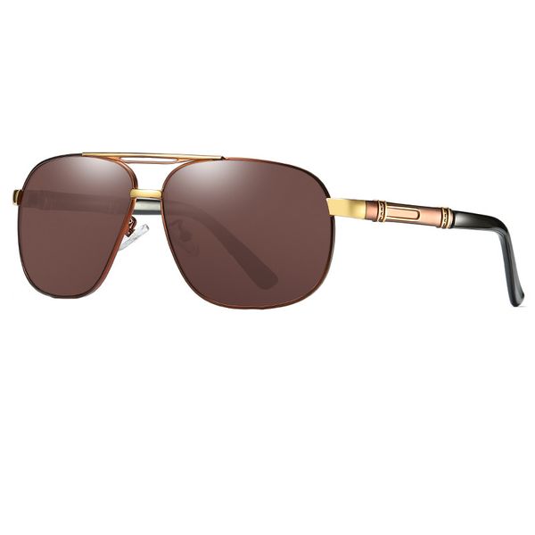 

vintage mens polarized sunglasses brand design spring hinges polarized lunettes de soleil homme fashion sun glasses, White;black