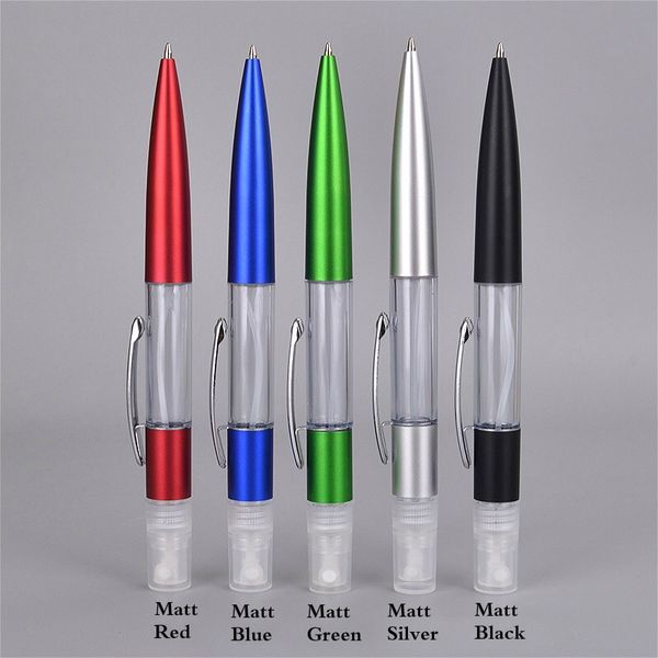 Großhandel Mini Leere Parfümflaschen Sprühstift 5 ml Multifunktionale leere Händedesinfektionsflasche Kosmetische Behälter für ätherische Öle