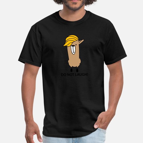 

trump lama t shirt men printing tee shirt s-xxxl trend fit comical summer normal shirt