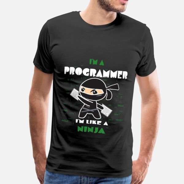 

programmer i m a programmer. i m like a ninja t shirt men print 100% cotton round neck kawaii interesting basic summer style trend shirt