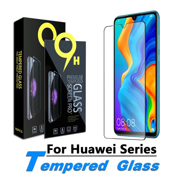 

kareen screen protector for huawei p20 pro, huawei p30, huawei p30 lite, honor 8x, 7x, 5x, mate se tempered glass film 0.33mm with paper box
