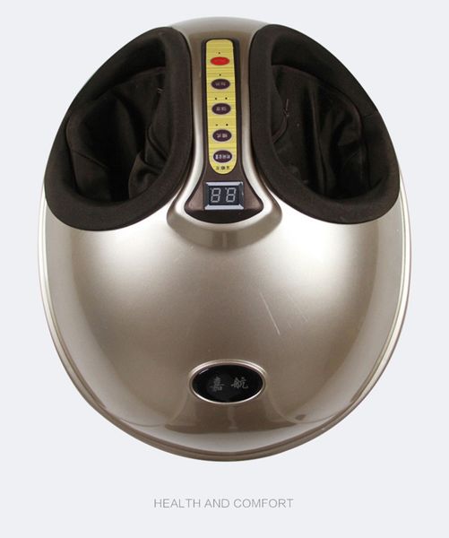 Caldo! Electric Health Care Antistress Muscle release Therapy Rollers Dispositivo Shiatsu Heat Foot Massager Machine