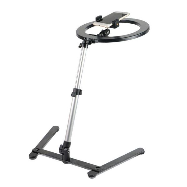 

cgjxspgraphy phone studio led selfie ring light annular lamp with cell phone holder for makeup video live camera p fill light