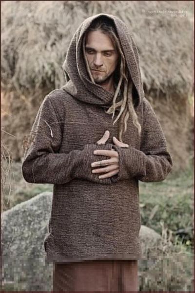 

sleeve homme clothes pullover loose sweatshirts mens designer retro casual hoodies fashion solid color long, Black