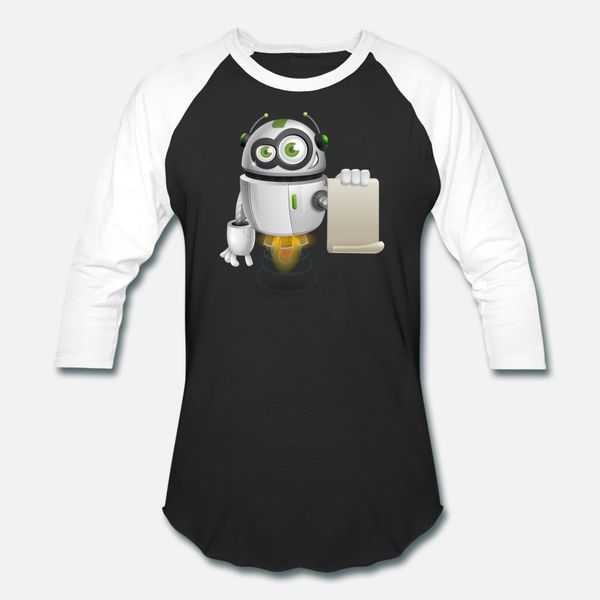 

робот значок знак тенниска мужчина customize футболка crew neck сплошного цвет graphic повседневной весна trend рубашка
