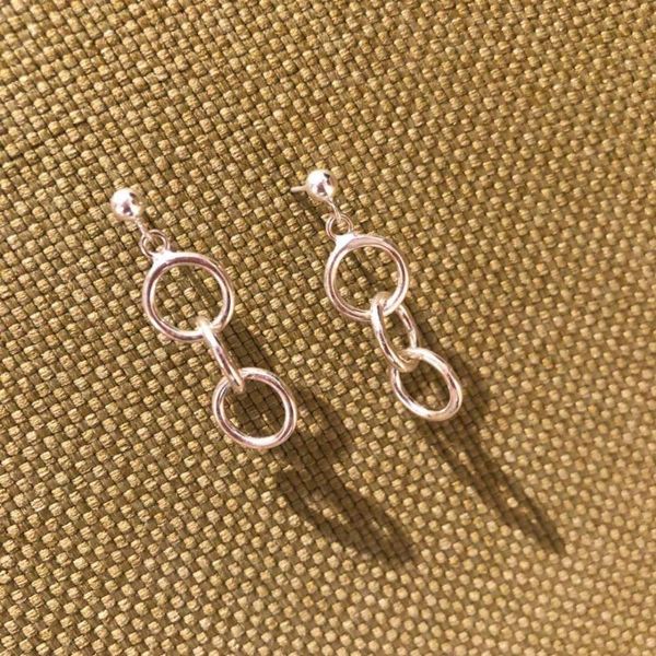 

Best Round tassel fashion women's geometric earrings jewelry earrings female European style